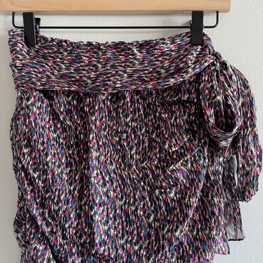 ba&sh Multicolor Textured Skirt - Picture 6 of 16